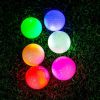 Waterproof Glow In Dark Golf Balls; Luminous Golf Balls; Creative Gift For Men Women Golf Lovers - 6 Colors In One/6 Pack