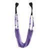 1pc Multifunctional Adjustable Yoga Strap For Stretching; Home Fitness Accessories - Purple