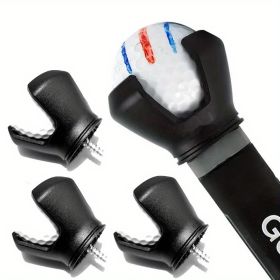 3pcs Plastic Golf Ball Grabber; Pick Up; Lightweight Durable Grip Tool With Stainless Steel Screws - 3pcs