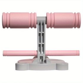 Fitness Sit-up Aids (must Use It In A Smooth Tile Floor) Fitness Equipment Yoga Crunch Aids Multi-purpose Ab Trainers - Pink