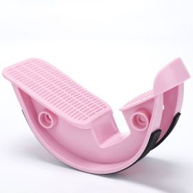 1pc Foot Rocker Stretching Balance Board For Legs Muscle; Home Fitness Accessories - Pink