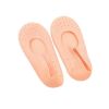 1pair Breathable And Soft Silicone Socks For Men And Women; Reusable Socks For Foot Pressure Relieve; Protectors Silicone To Prevent Foot Dry - Nude -