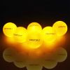 6Pcs Glow In The Dark Light Up Luminous LED Golf Balls For Night Practice Gift for Golfers - 6Pcs Yellow