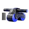 2 In 1 Belly Wheel Balanced Support and Digital Counter Automatic Rebound Mute Abdominal Exerciser Arm Muscles Slimming Home Gym - dark blue - China