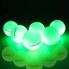 6Pcs Glow In The Dark Light Up Luminous LED Golf Balls For Night Practice Gift for Golfers - 6Pcs Green