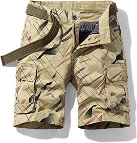 Men's Casual Sports Shorts Quick Dry Fashion Fit Twill Cargo Shorts Shorts with Pockets - PA4-XL