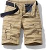 Men's Casual Sports Shorts Quick Dry Fashion Fit Twill Cargo Shorts Shorts with Pockets - PA12-XXL