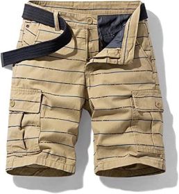 Men's Casual Sports Shorts Quick Dry Fashion Fit Twill Cargo Shorts Shorts with Pockets - PA12-XXL