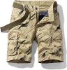 Men's Casual Sports Shorts Quick Dry Fashion Fit Twill Cargo Shorts Shorts with Pockets - PA4-M