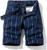 Men's Casual Sports Shorts Quick Dry Fashion Fit Twill Cargo Shorts Shorts with Pockets - PA17-M