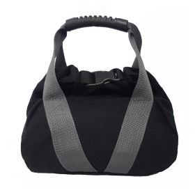 Weight Training Fitness Power Sandbag Adjustable Fitness Powerbag for Weight Lifting Exercise Heavy Sand Filled Bag Powerlifting and Workout - black