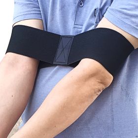 1pc Black Golf Swing Action Posture Corrector For Outdoor Sports Training - Black