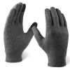 Sports Fitness Training Protective Gloves Winter Hemp Grey Warm Gloves - L