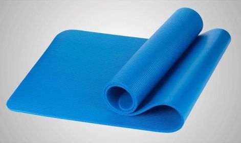 Premium 10mm Thick Yoga Mat - Blue