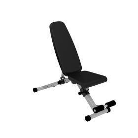 Indoor Exercise Dumbbell Bench Press for Full Body Strength Training - Black - Exercise & Fitness