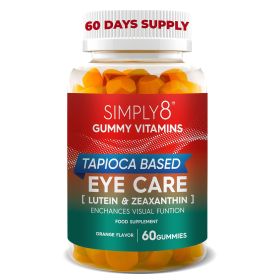 Zeaxanthin and Lutein Eye Care Vitamins for Adults and Kids Gummy Vitamin for Eye Health Supplements for Eyes Vegan Non GMO Gluten Free Kosher Halal G