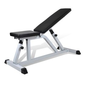 Fitness Workout Bench Weight Bench - Black