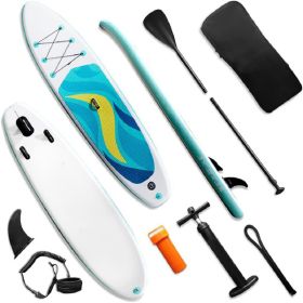 Stand Up Paddle Board 126"√ó32"√ó6" Extra Wide Thick Sup Board with Premium Sup Accessories & Backpack, Non-Slip Deck, Leash, Adjustable Paddle, Hand