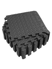 Premium Leaf Design Eva Mats Exercise Protection Flooring - L