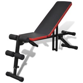 Adjustable Sit Up Bench Multi-Position - Black