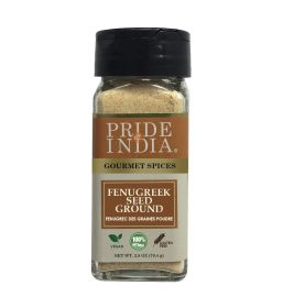 Pride of India – Fenugreek Seed Ground – Gourmet Indian Spice – Vegan