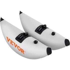 VEVOR Kayak Outrigger Stabilizers, 2 PCS, PVC Inflatable Outrigger Float with Sidekick Arms Rod, Standing Float Stabilizer System Kit for Kayaks