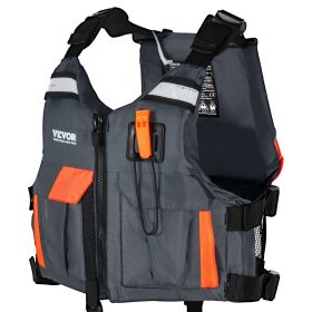 VEVOR Watersports Life Vest PFD 85N Buoyancy Life Jacket for Men & Women M