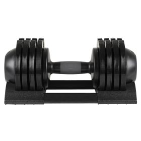 52LBS Adjustable dumbbell steel and plastic - as Pic