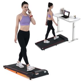 NEW Walking Pad Under Desk Treadmill for Home Office -2.5HP Walking Treadmill With Incline 0.5-4MPH 265LBS Capacity Treadmill for Walking Running - Wr