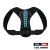 Adjustable Back Shoulder Posture Corrector Belt Clavicle Spine Support Reshape Your Body Home Office Sport Upper Back Neck Brace - Blue - S for weight