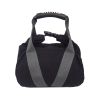 Weight Training Fitness Power Sandbag Adjustable Fitness Powerbag for Weight Lifting Exercise Heavy Sand Filled Bag Powerlifting and Workout - black