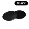 1pair Portable Fitness Exercise Sliding Disc; Abdominal Muscle Training Yoga Fitness Equipment - Grey