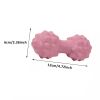 Massage Ball Effective Muscle Relaxation Fitness Equipment Fascia Exercise Relieve Pain Yoga Ball For Fitness - Pink - Floating Point Double Ball