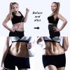 Women's Waist Trainer Neoprene Sauna Sweat Exercise Belt Waist Slim Belt (Black) Size S - default