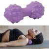 Massage Ball Effective Muscle Relaxation Fitness Equipment Fascia Exercise Relieve Pain Yoga Ball For Fitness - Black - Floating Point Double Ball