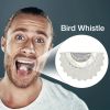 1pc Bird Whistle Toy Magic Fun Bird Caller Tongue Tricks Whistle Magic Tweeting Noisemaker Child Outdoor Sports Funny Gifts - White