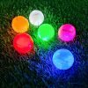 6Pcs Glow In The Dark Light Up Luminous LED Golf Balls For Night Practice Gift for Golfers - 6Pcs Yellow