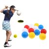 10Pcs Golf Balls PU Foam Elastic Indoor Outdoor Golf Practice Driving Range Children Putting Golf Supplies - Green - CN