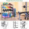 Yoga mat holder, yoga mat storage rack, home gym storage strap hook and wheels black - as picture