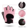 Gym Fitness Gloves Women Weight Lifting Yoga Breathable Half Finger Anti-Slip Pad Bicycle Cycling Glove Sport Exercise Equipment - dark gray - XL