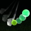 6Pcs Glow In The Dark Light Up Luminous LED Golf Balls For Night Practice Gift for Golfers - 6Pcs Green