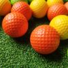 12pcs/Pack Golf PU Ball Soft Ball Practice Ball - Mixed Color