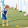 10Pcs Golf Balls PU Foam Elastic Indoor Outdoor Golf Practice Driving Range Children Putting Golf Supplies - Orange - CN