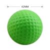 10Pcs Golf Balls PU Foam Elastic Indoor Outdoor Golf Practice Driving Range Children Putting Golf Supplies - Pink - CN