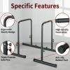 Power Tower Dip Station Pull Up Bar Stand Adjustable Height Heavy Duty Multi-Function Fitness Training Equipment - as Pic