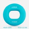 40-80LB Strength Hand Grip Ring; Muscle Power Training Silicone Ring; Fitness Body Building Carpal Expander Training Finger Ring - Blue-40-50BL