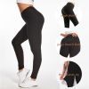 Women TIK Tok Leggings Bubble Textured Butt Lifting Yoga Pants Black XX-large - default