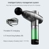 Massage Gun for Home Gym Fascial Gun Muscle Massager with 6 Massage Heads and Carry Bag - as Pic