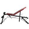 Adjustable Sit Up Bench Multi-Position - Black