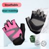 OZERO Men's Cycling Biker Gloves Fingerless Gym gloves Breathable MTB Accesories Motorcycle Sports Gloves Cycling Equipment - Gray - XL